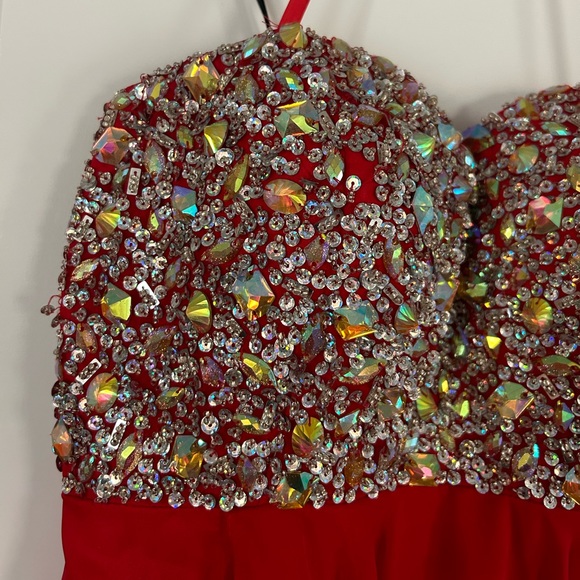 Red Prom Dress - Picture 4 of 6